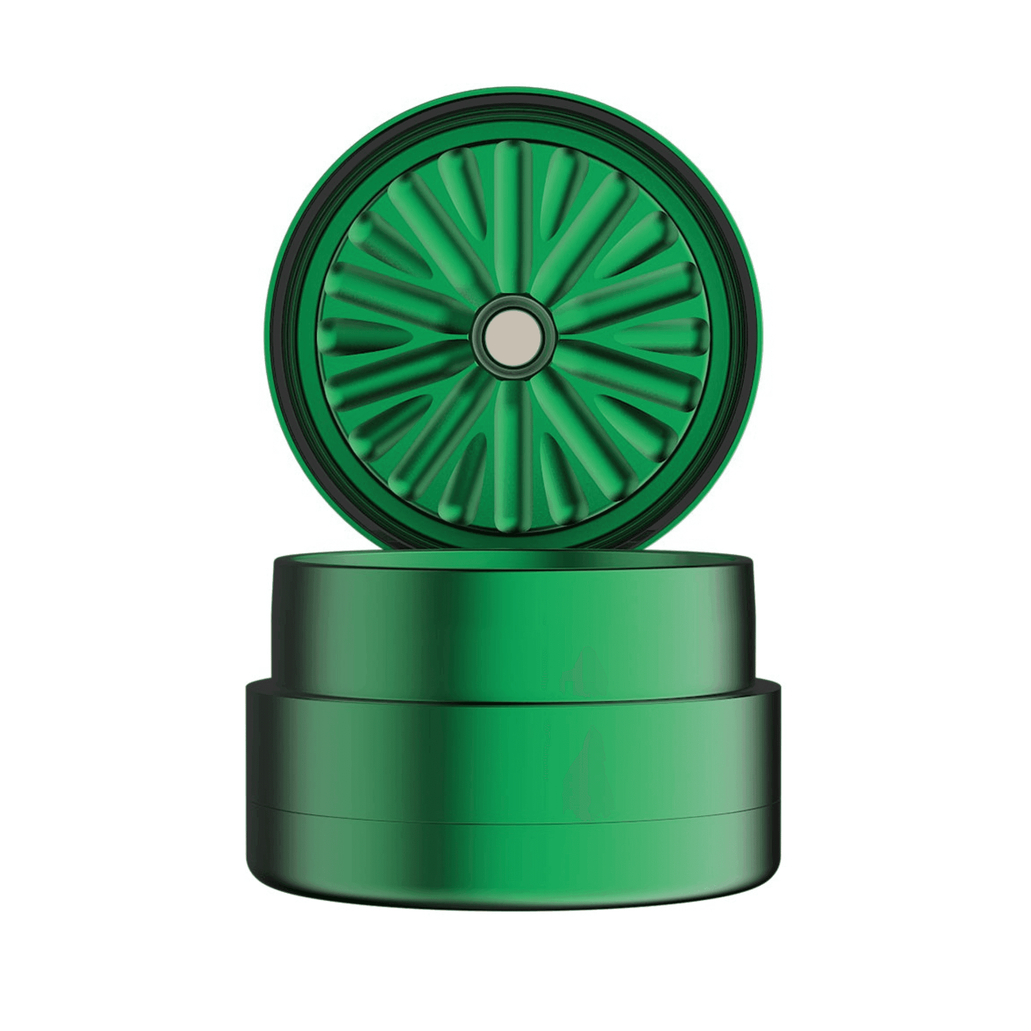 Flowermill 2.5_ Grinder Green open