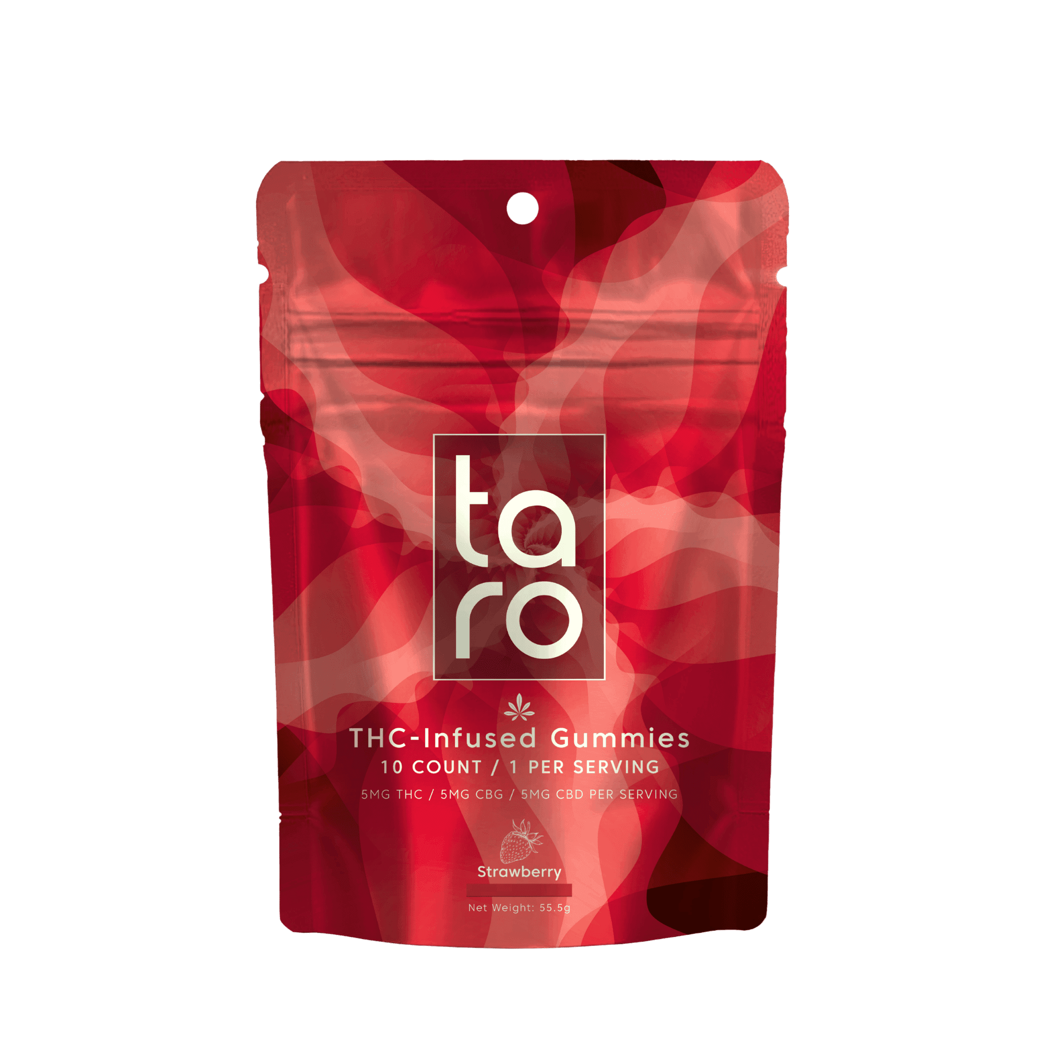 TARO Nano THC Gummies 5mg - Strawberry