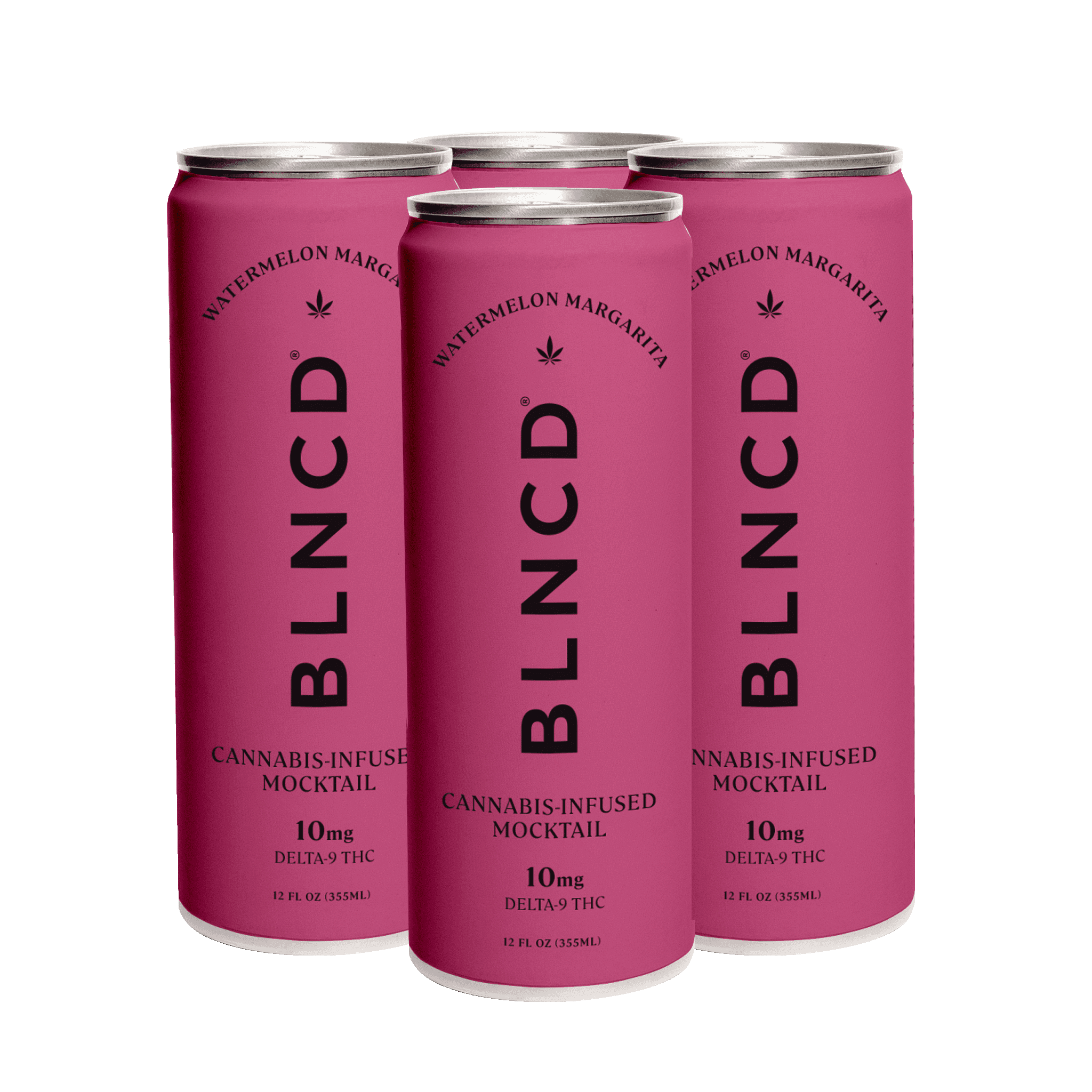 BLNCD Delta 9 THC Mocktail 10mg - Watermelon Margarita - Smokeless - Vape THC CBD