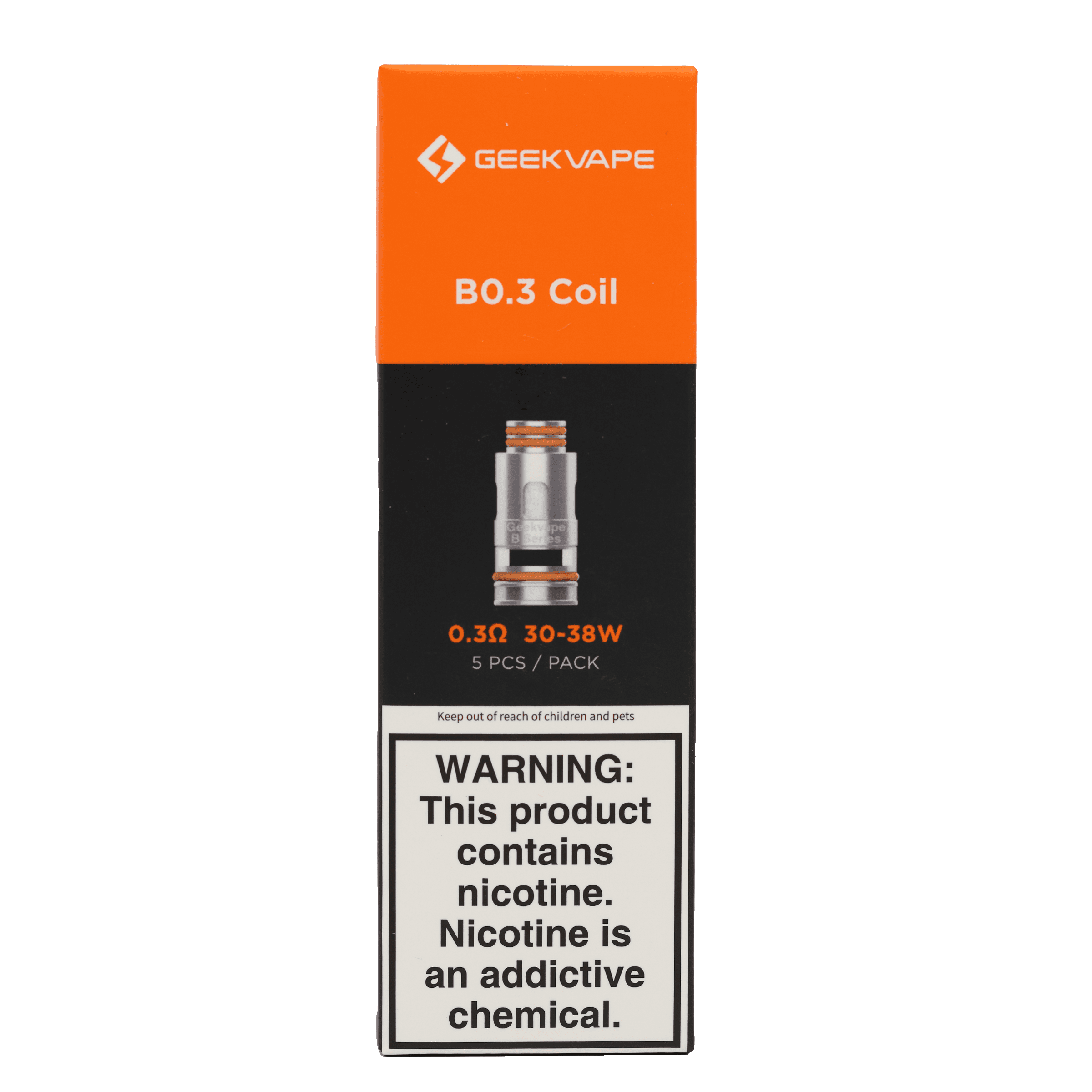 Aegis Boost (B Series) Replacement Coil - Smokeless - Vape and CBD