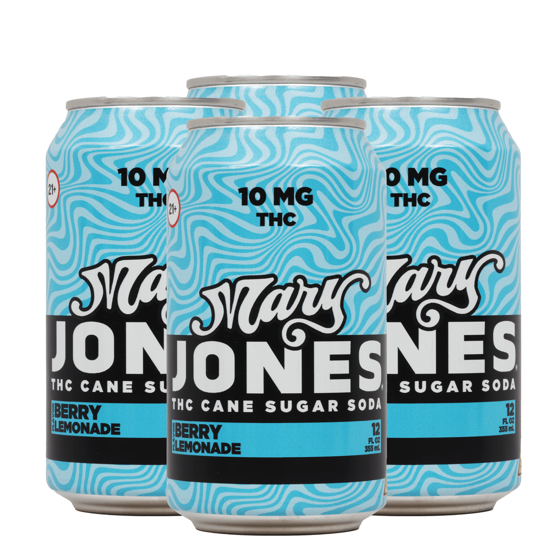 Mary Jones THC Sodas 10mg - Smokeless - Vape THC CBD