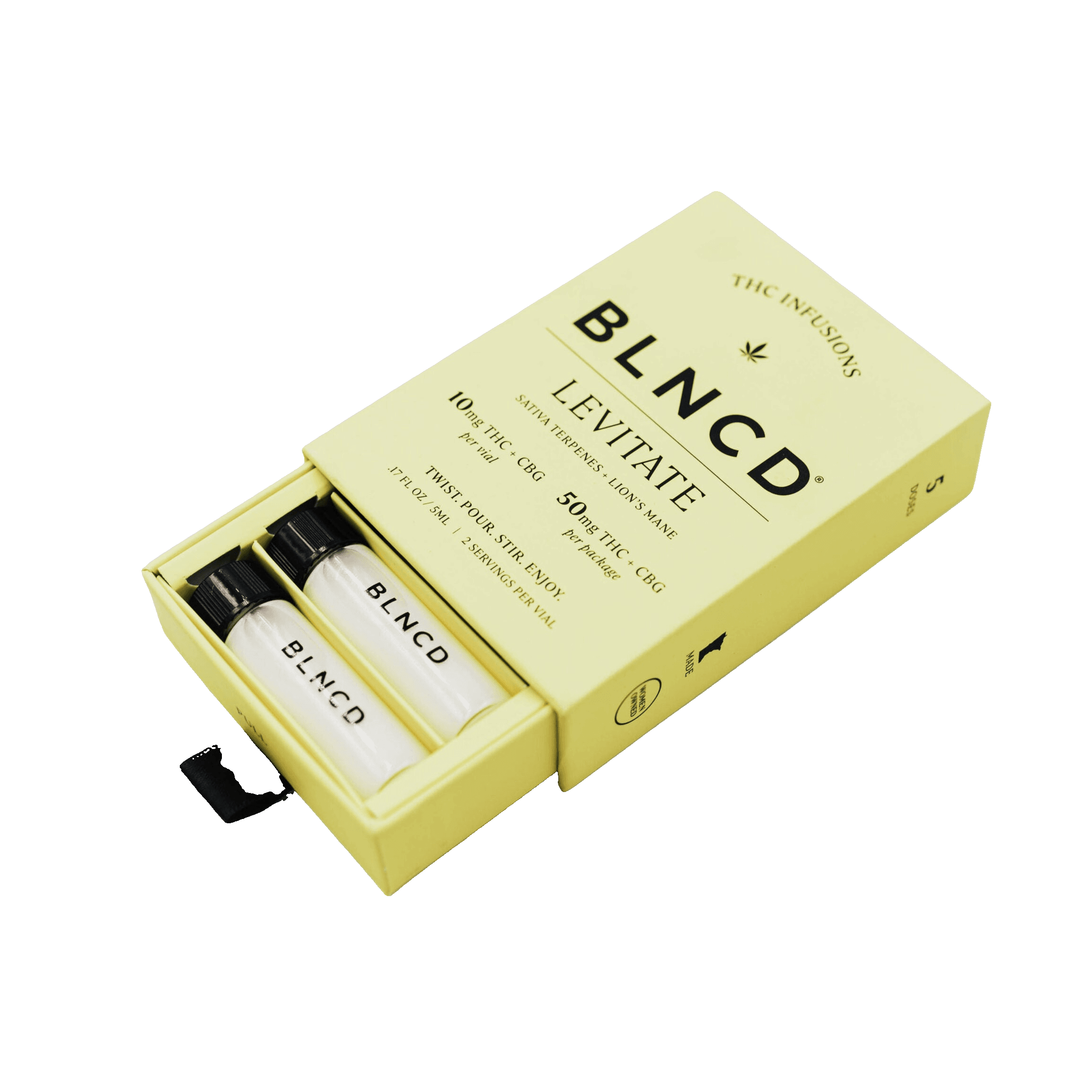 BLNCD Levitate - THC Infusions 5ct Box - Smokeless - Vape THC CBD