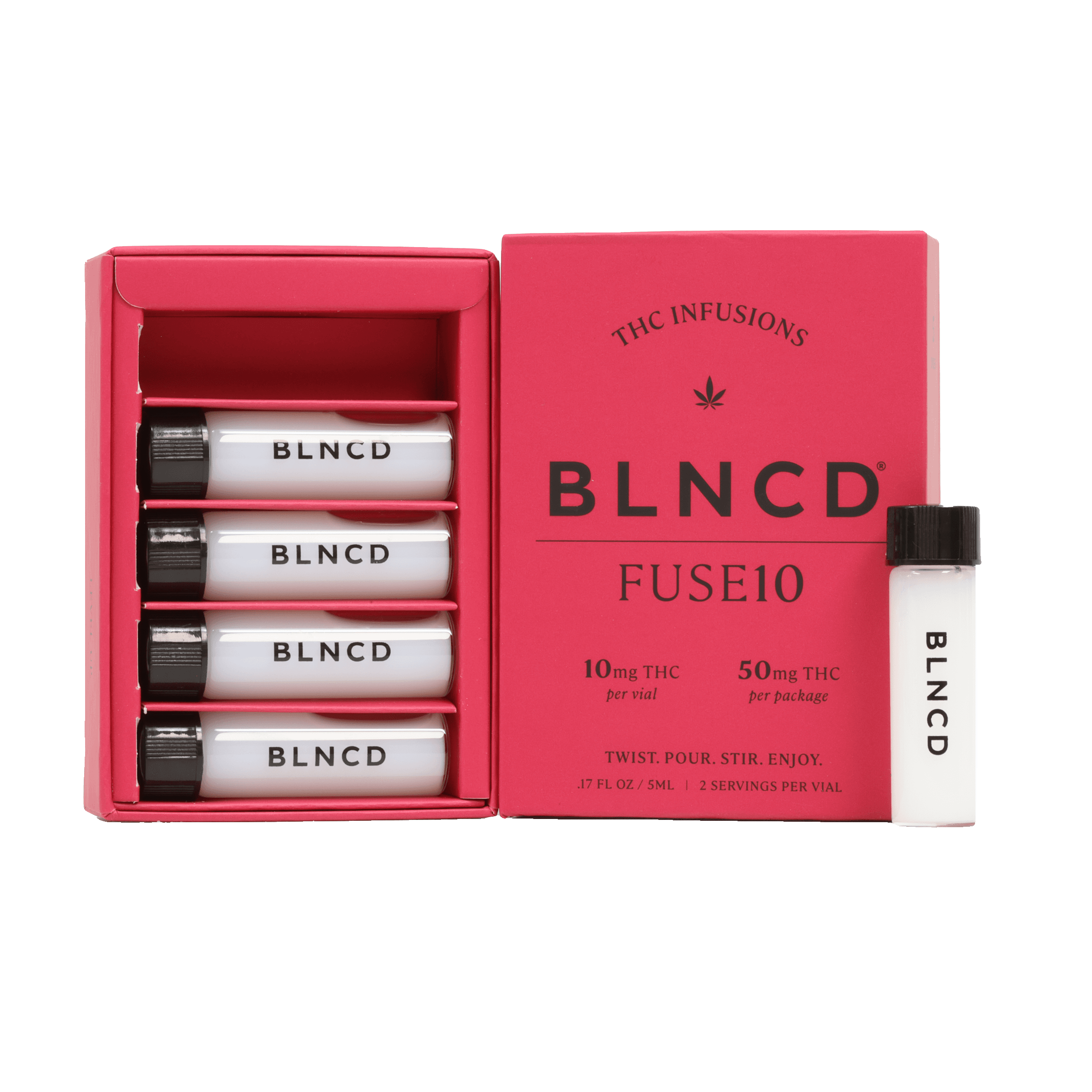 BLNCD Fuse - THC Infusions 5ct Box - Smokeless - Vape and CBD