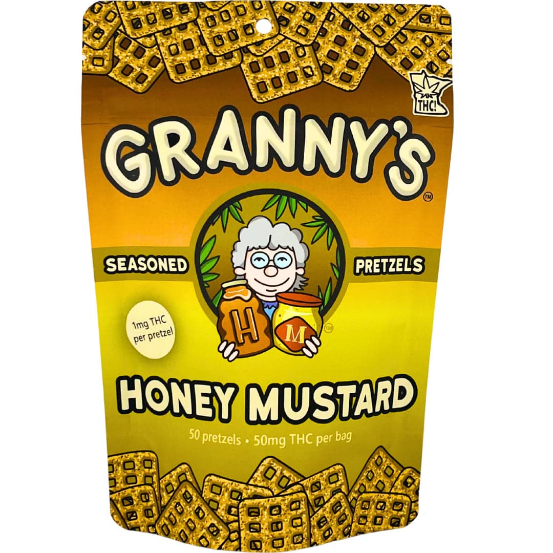 Granny's THC Pretzels - Smokeless - Vape THC CBD