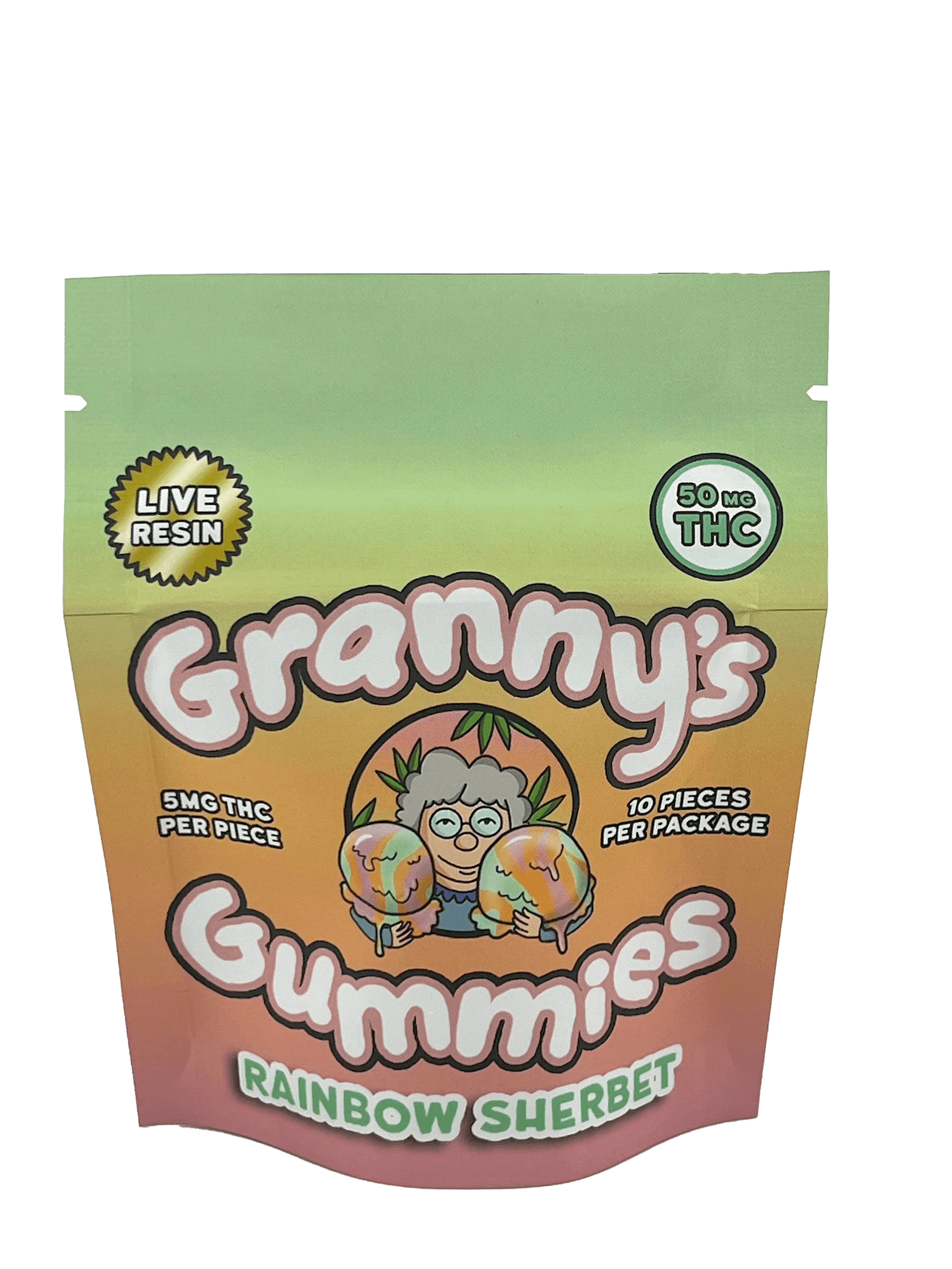 Granny's THC Gummies 5mg - Smokeless - Vape and CBD