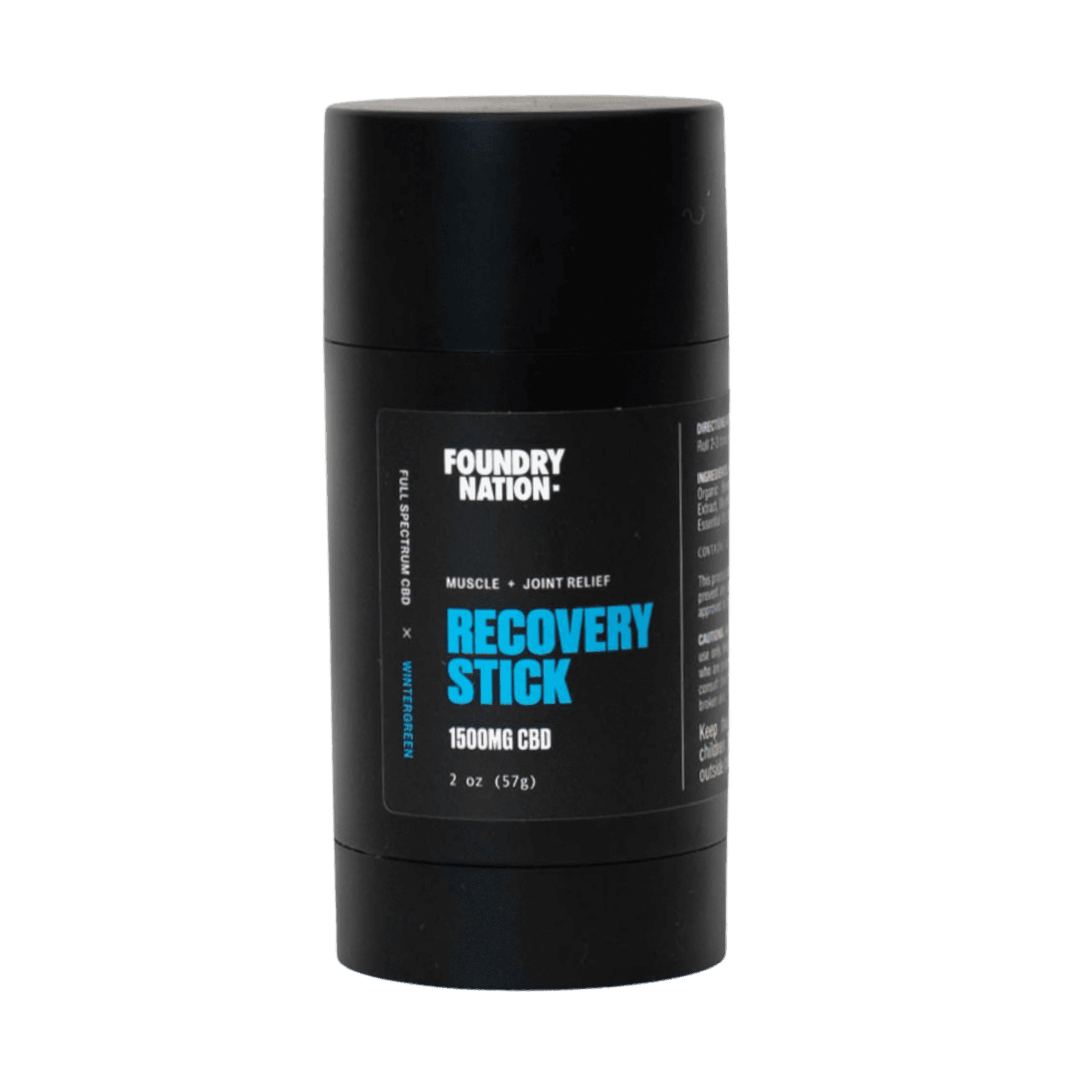 Foundry CBD Balm Recovery Stick - Smokeless - Vape THC CBD
