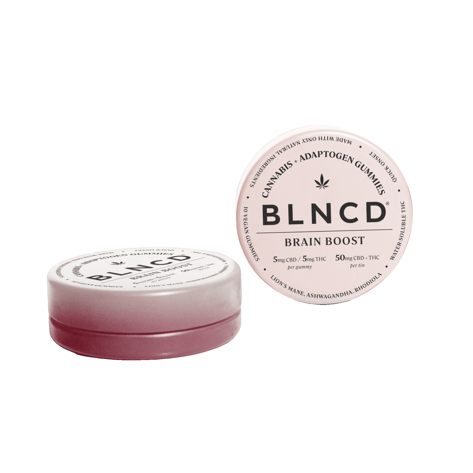 BLNCD Adaptogen + THC Gummies - Brain Boost - Smokeless - Vape THC CBD