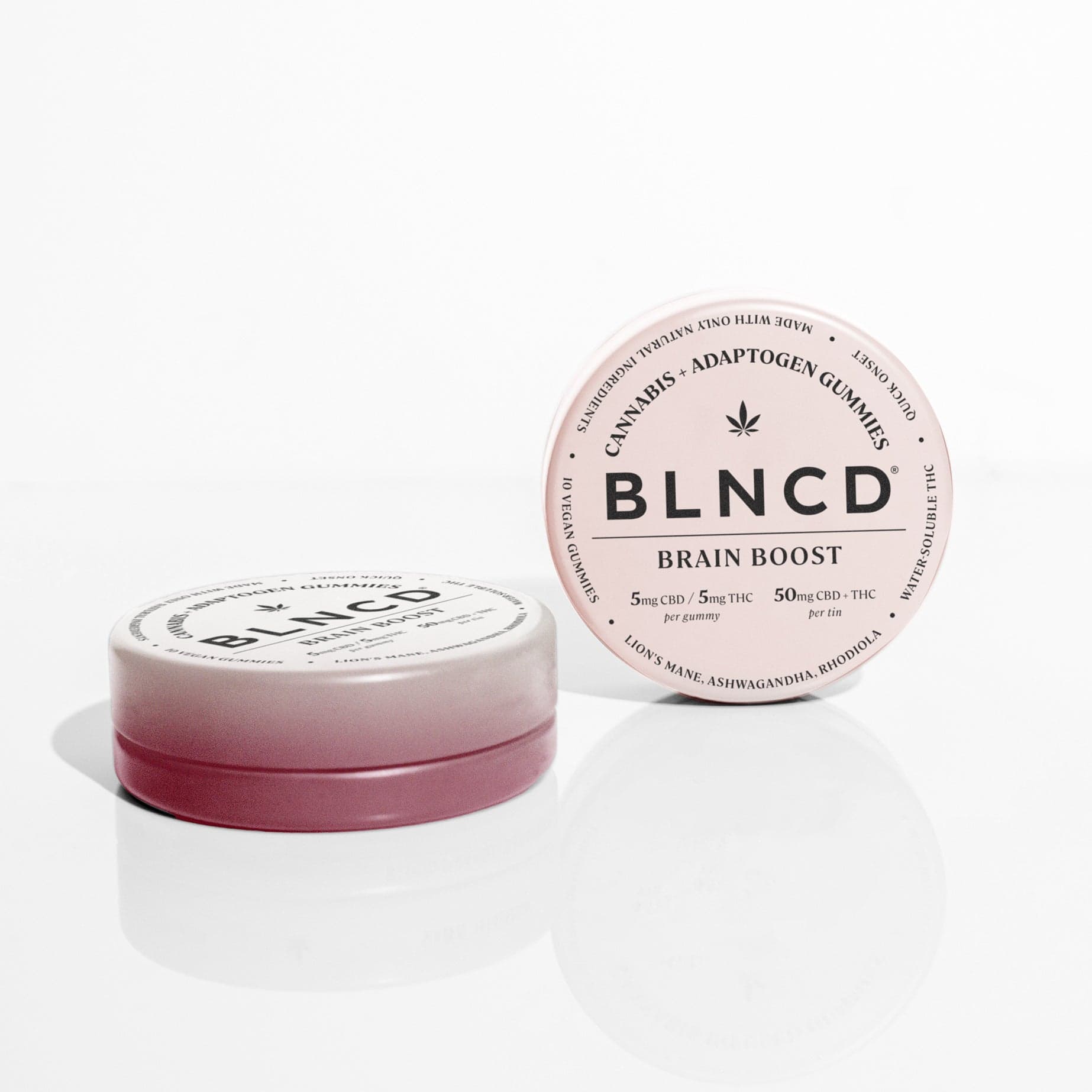 BLNCD Adaptogen + THC Gummies - Brain Boost - Smokeless - Vape THC CBD