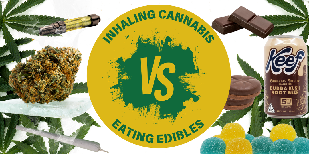 Inhaling vs. Eating Cannabis: Why Edibles May Be Your Best Bet