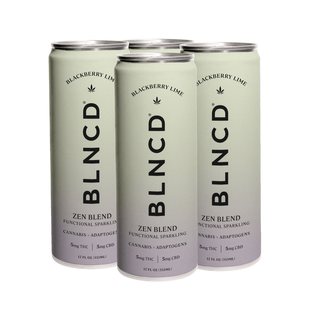 BLNCD D9 + Adaptogen Elixir - Blackberry Lime - Smokeless - Vape THC CBD