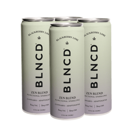 BLNCD D9 + Adaptogen Elixir - Blackberry Lime - Smokeless - Vape THC CBD