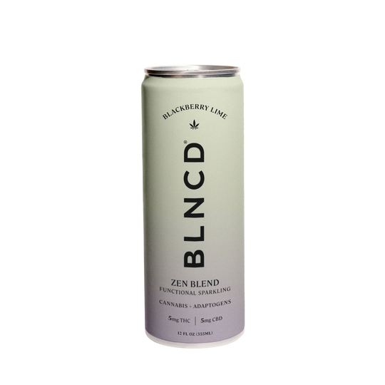 BLNCD D9 + Adaptogen Elixir - Blackberry Lime - Smokeless - Vape THC CBD