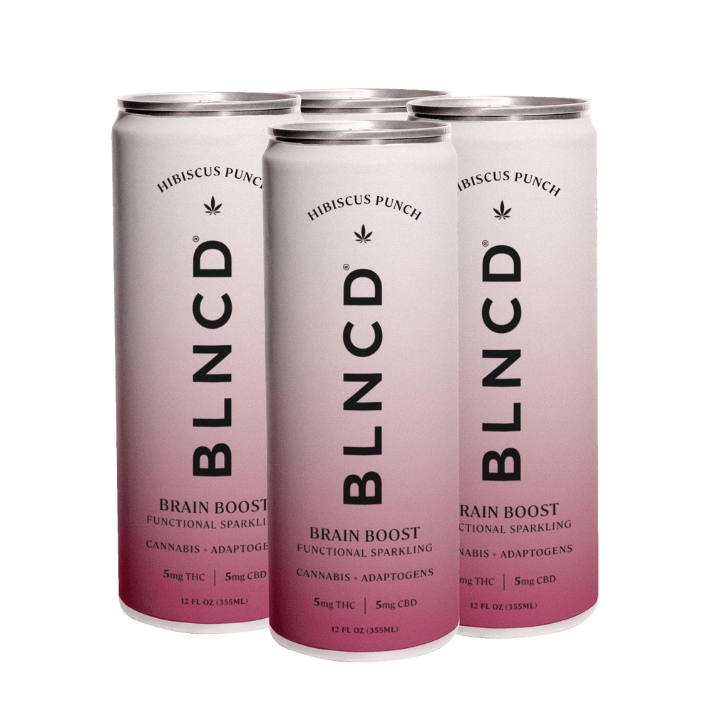 BLNCD D9 + Adaptogen Elixir - Hibiscus Punch - Smokeless - Vape THC CBD