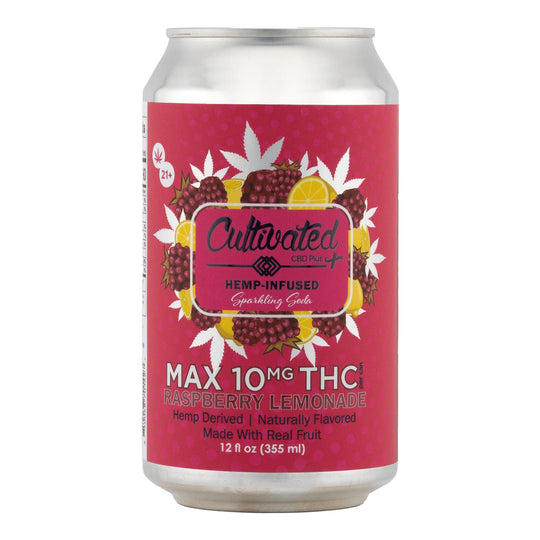 Cultivated THC Sparkling Sodas 10mg