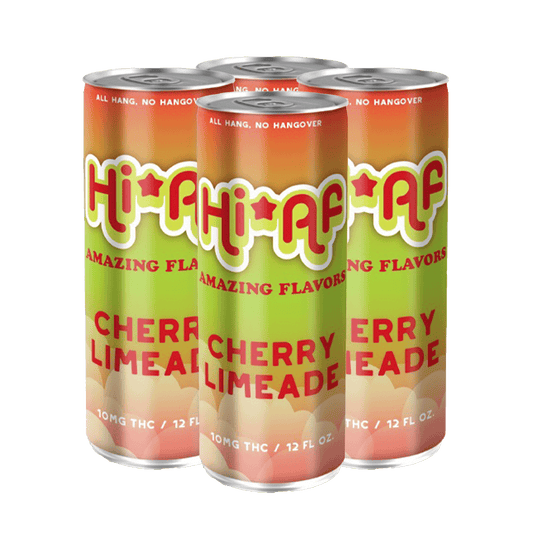 Hi*AF Cherry Limeade THC Beverage 10mg - Smokeless - Vape THC CBD