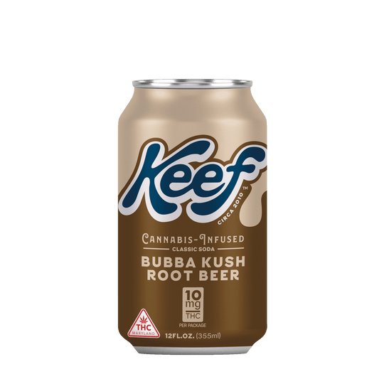 Keef Bubba Kush THC Root Beer 10mg - Smokeless - Vape THC CBD