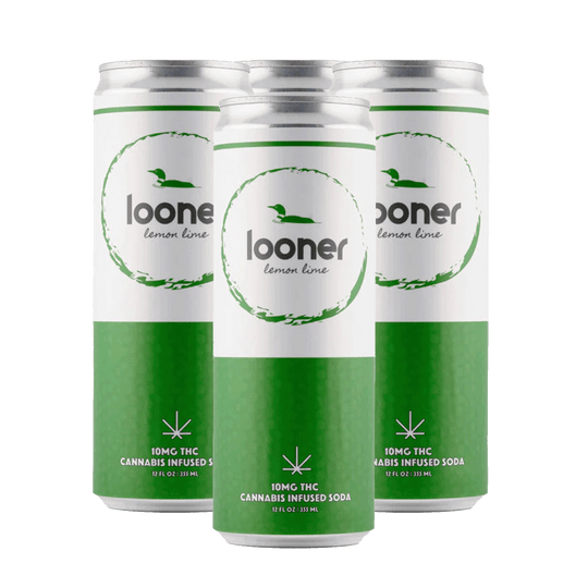 Looner Delta 9 Soda - Lemon Lime 10mg - Smokeless - Vape THC CBD