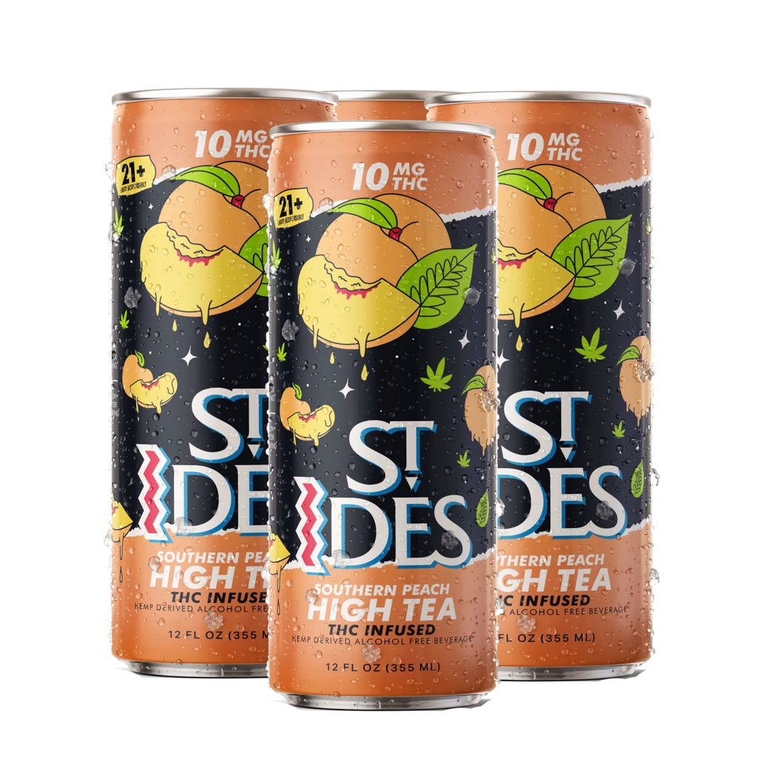 St Ides Southern Peach High Tea - 10mg