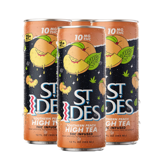 St Ides Southern Peach High Tea - 10mg