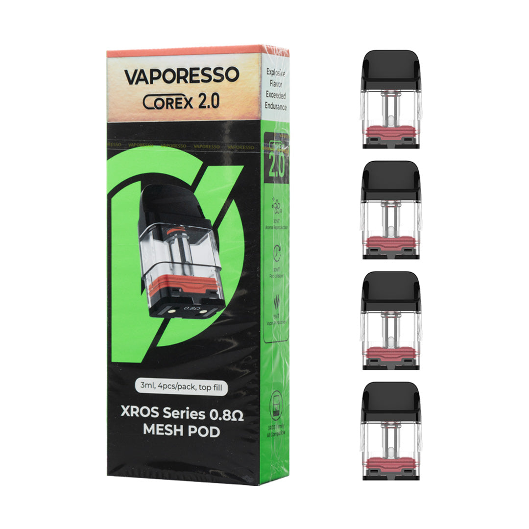 Vaporesso XROS Series Corex 2.0 Pod - 0.8Ω - Smokeless - Vape THC CBD